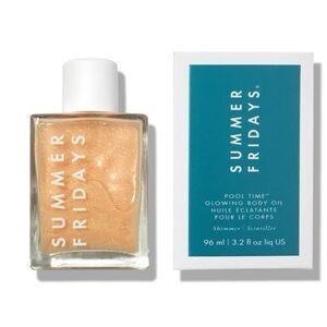 Summer Fridays Pool Time Glowing Body Oil Shimmer 3.2 oz NIB